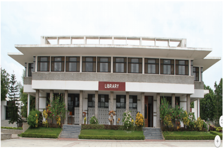 NALSAR University of Law, Hyderabad Library building of NALSAR University of Law Hyderabad